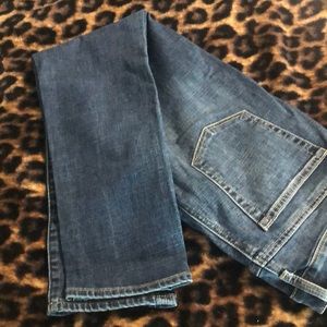 Dark denim jeans by lucky , wore one time
